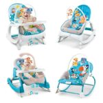 Multifunctional Baby Cardle Cradle & Rocking Chair - Image 3